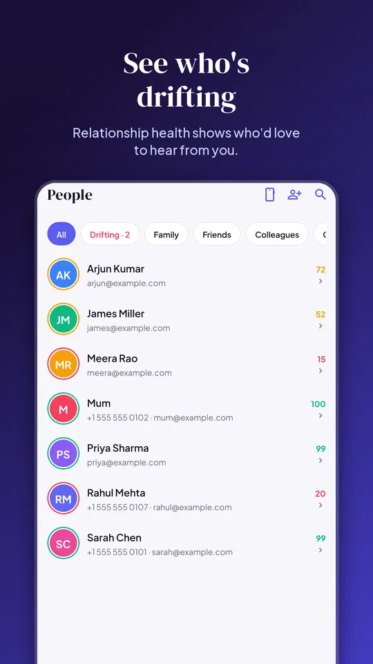 MyReminders app screen: Set up in minutes